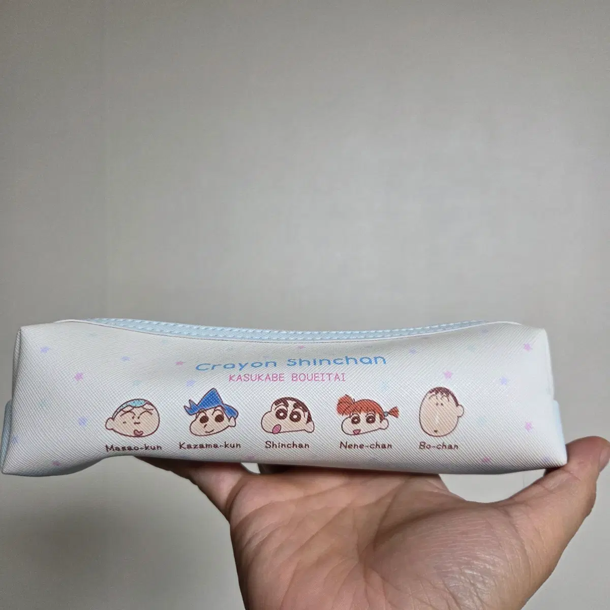 빈티지 토이 인형 고전 만화 피규어 캐릭터 마스코트 짱구는 못말려 필통 파우치