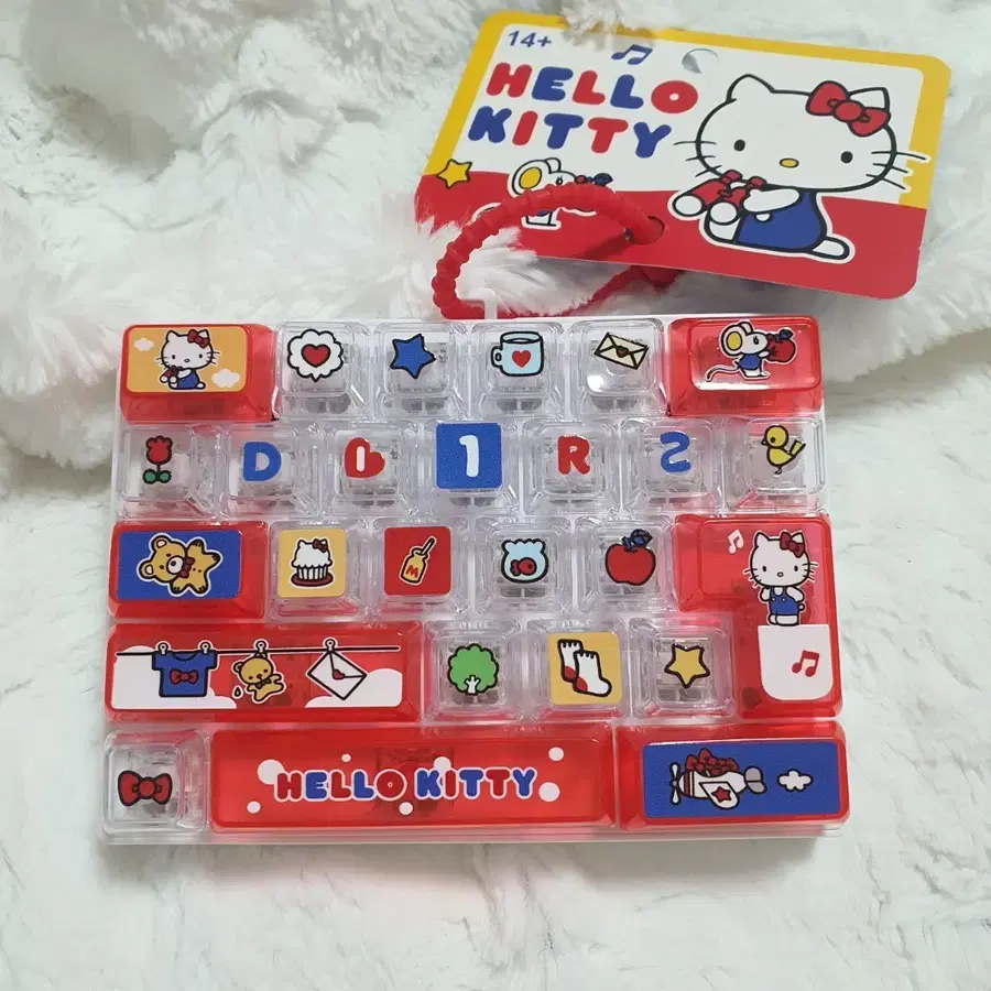 산리오 키티 키캡 대왕 클리커