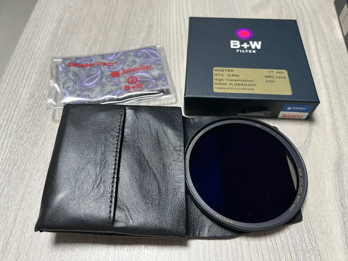 슈나이더 B+W MASTER MRC Nano KSM HTC-POL 77mm 편광필터