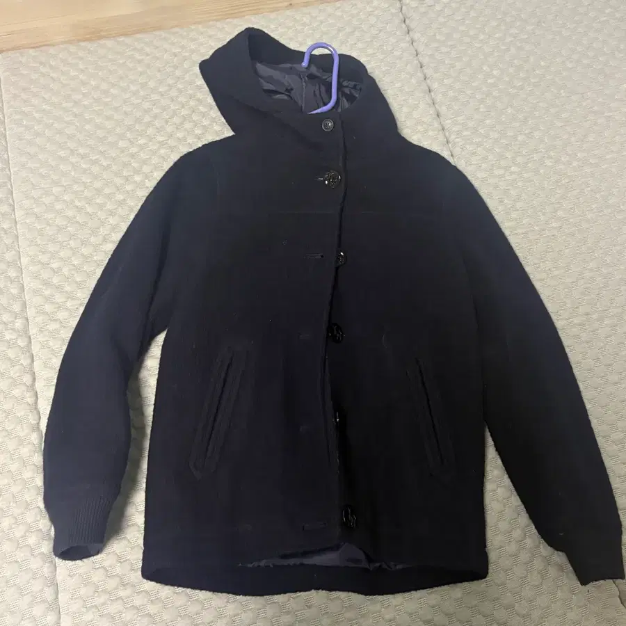 COEN by UNITED ARROWS 코엔 네이비 후드코트