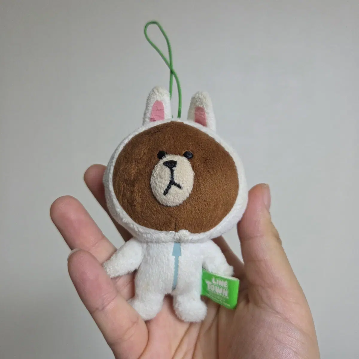 빈티지 토이 인형 고전 만화 피규어 캐릭터 마스코트 러인프렌즈 브라운 토끼 스트랩