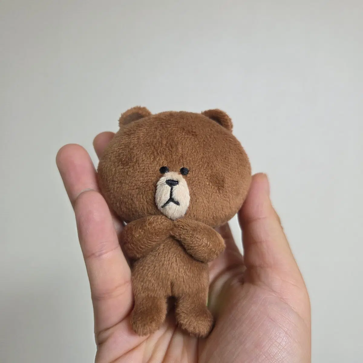 빈티지 토이 인형 고전 만화 피규어 캐릭터 마스코트 러인프렌즈 브라운 곰돌이 스트랩