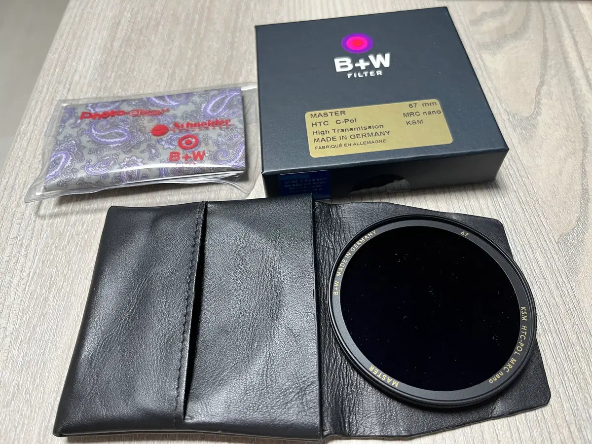 슈나이더 B+W MASTER MRC Nano KSM HTC-POL 67mm