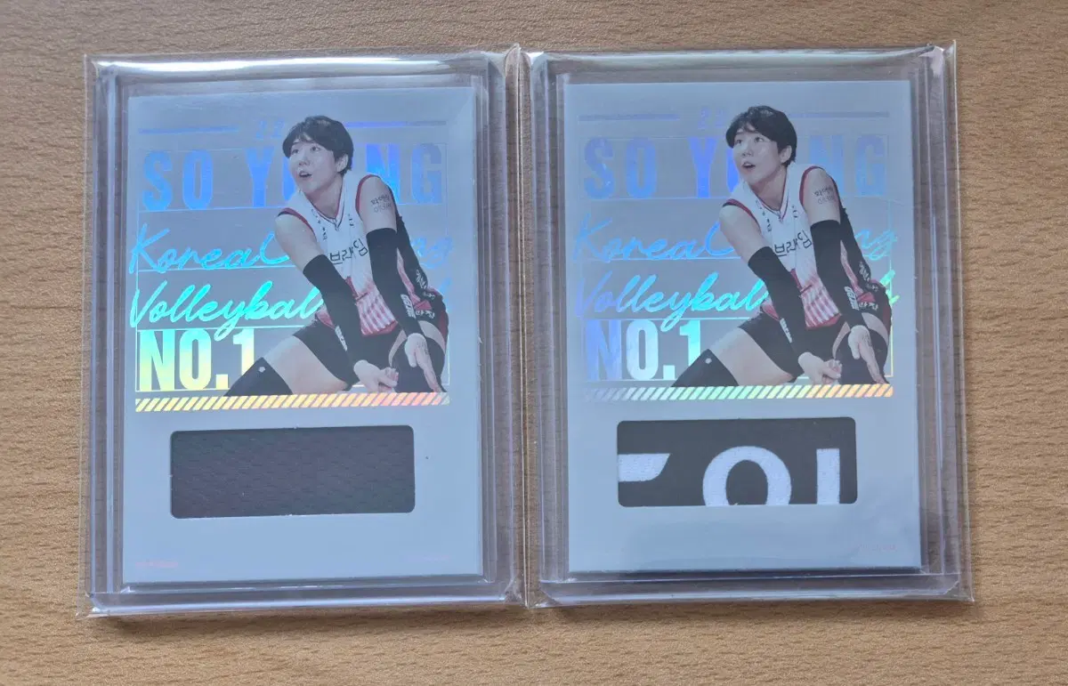 2022-23 SCC KOVO KGC 이소영 저지카드 2장랏 판매합니다.
