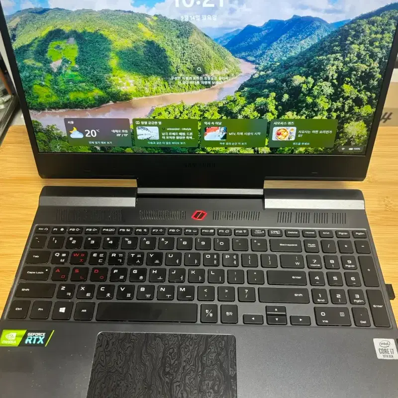 삼성 오디세이 게이밍 노트북 i7 10세대 RTX2060 NT850XCJ