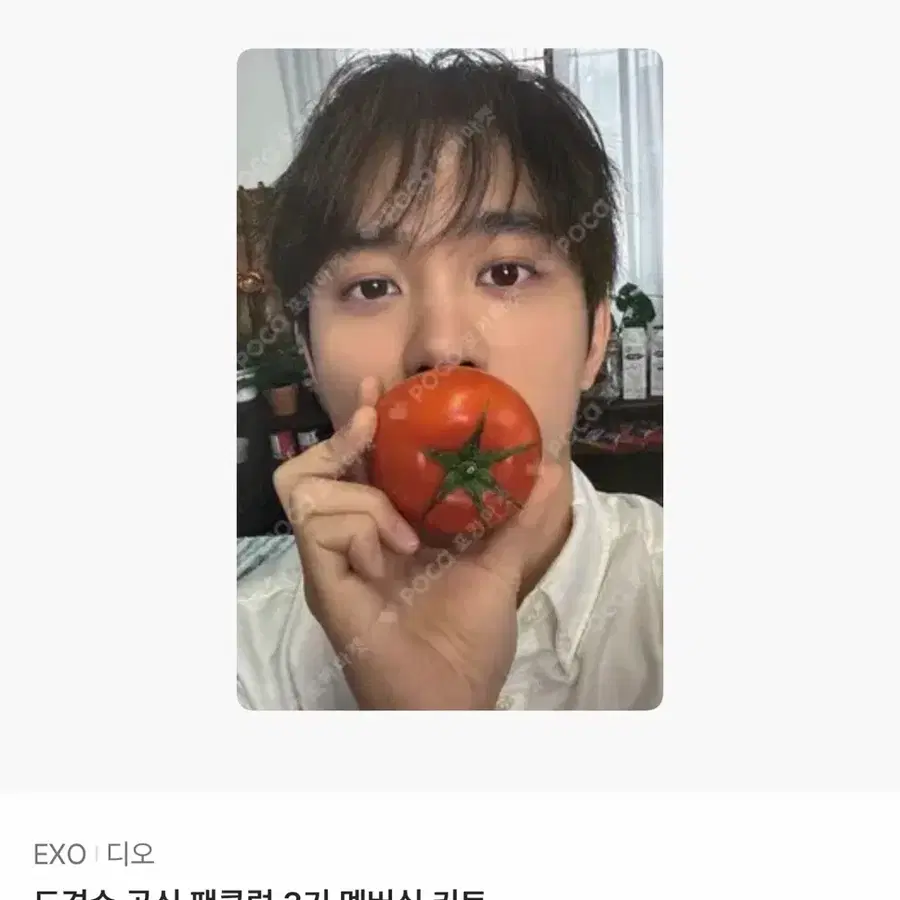 제발저요(구해요)EXO 디오 도경수 팬클럽 3기 포카 포토카드 구해요