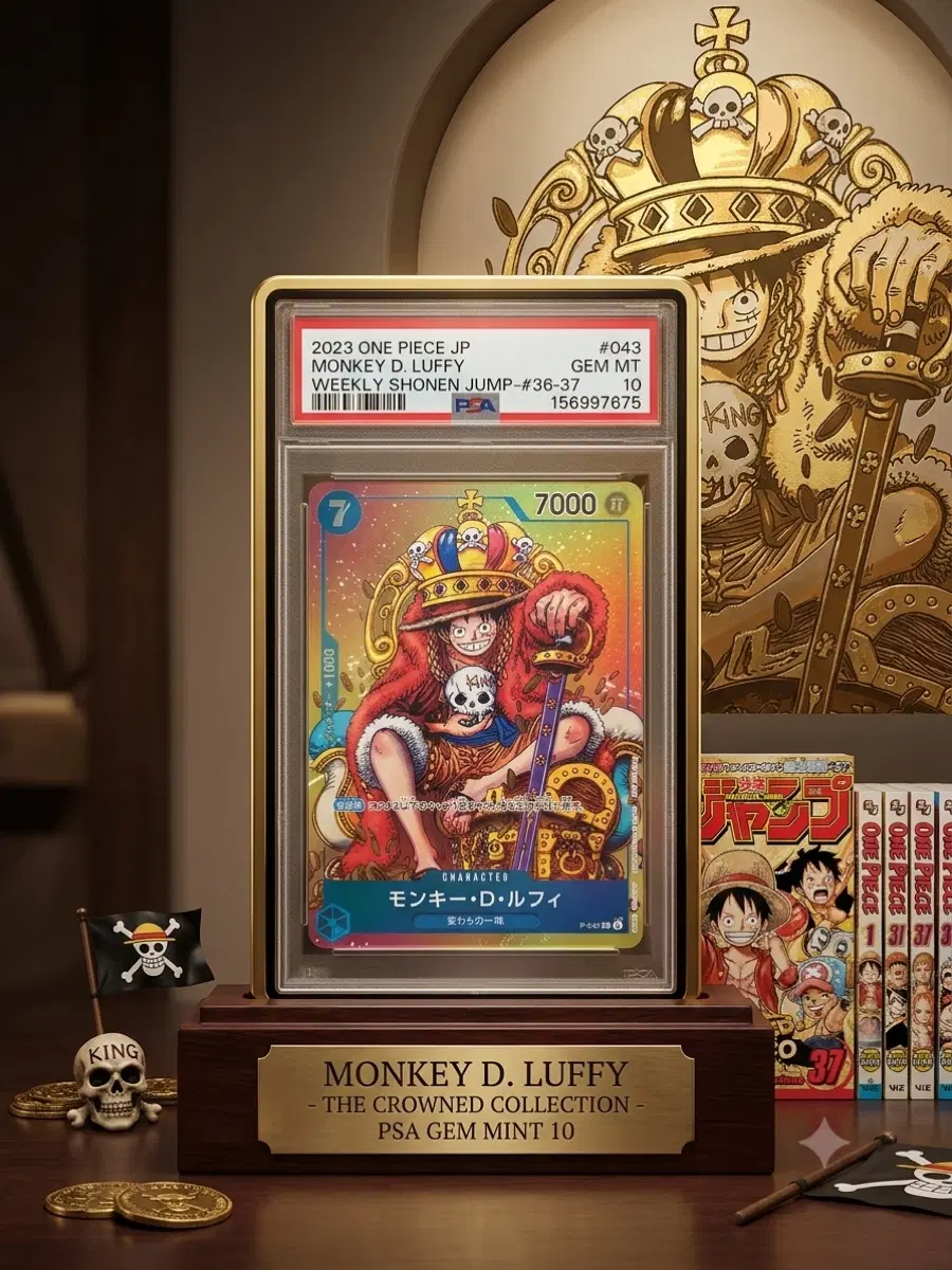 2023 원피스 JP 왕관 루피 카드 PSA 10