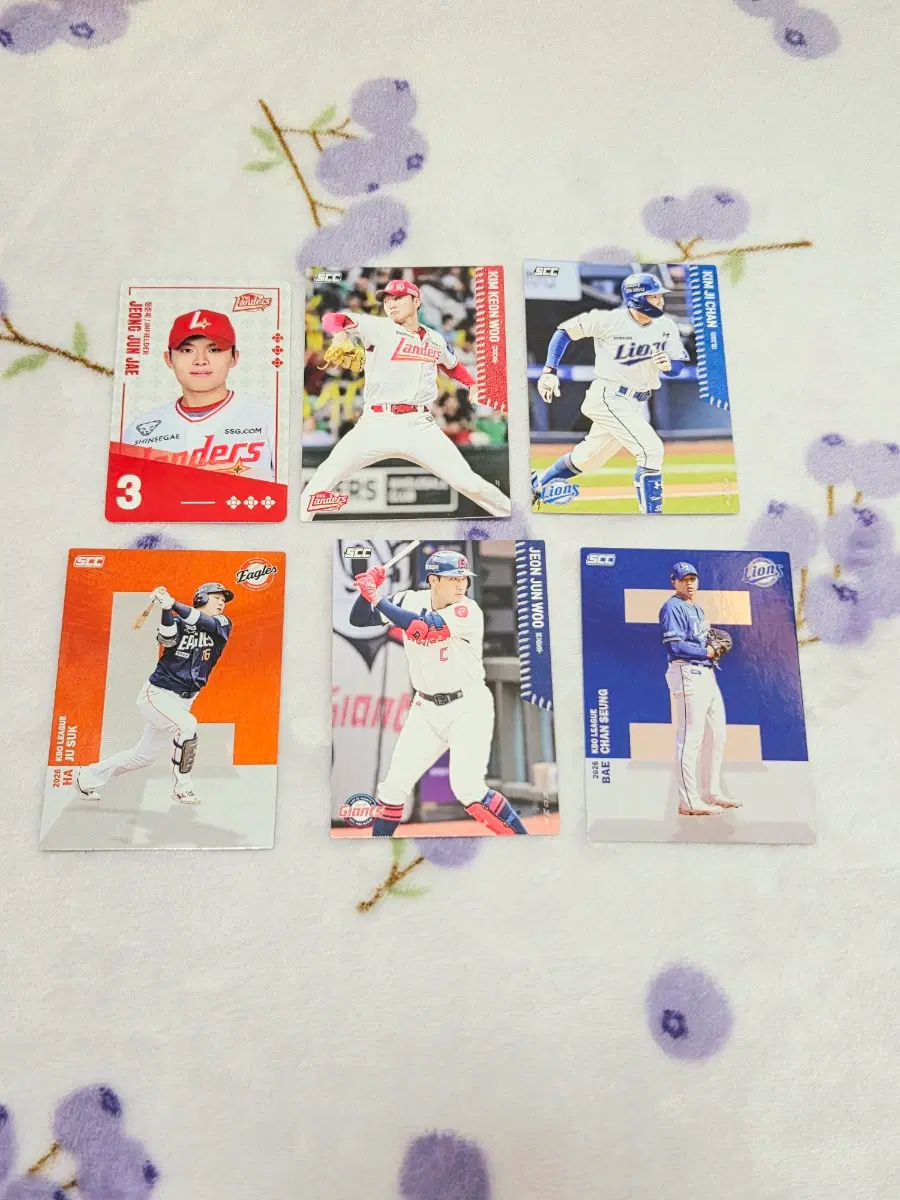 [일괄 무나 무료나눔] KBO 프로 야구 삼성 롯데 SSG 김지찬 김건우 하주석 배찬승 전준우 정준재