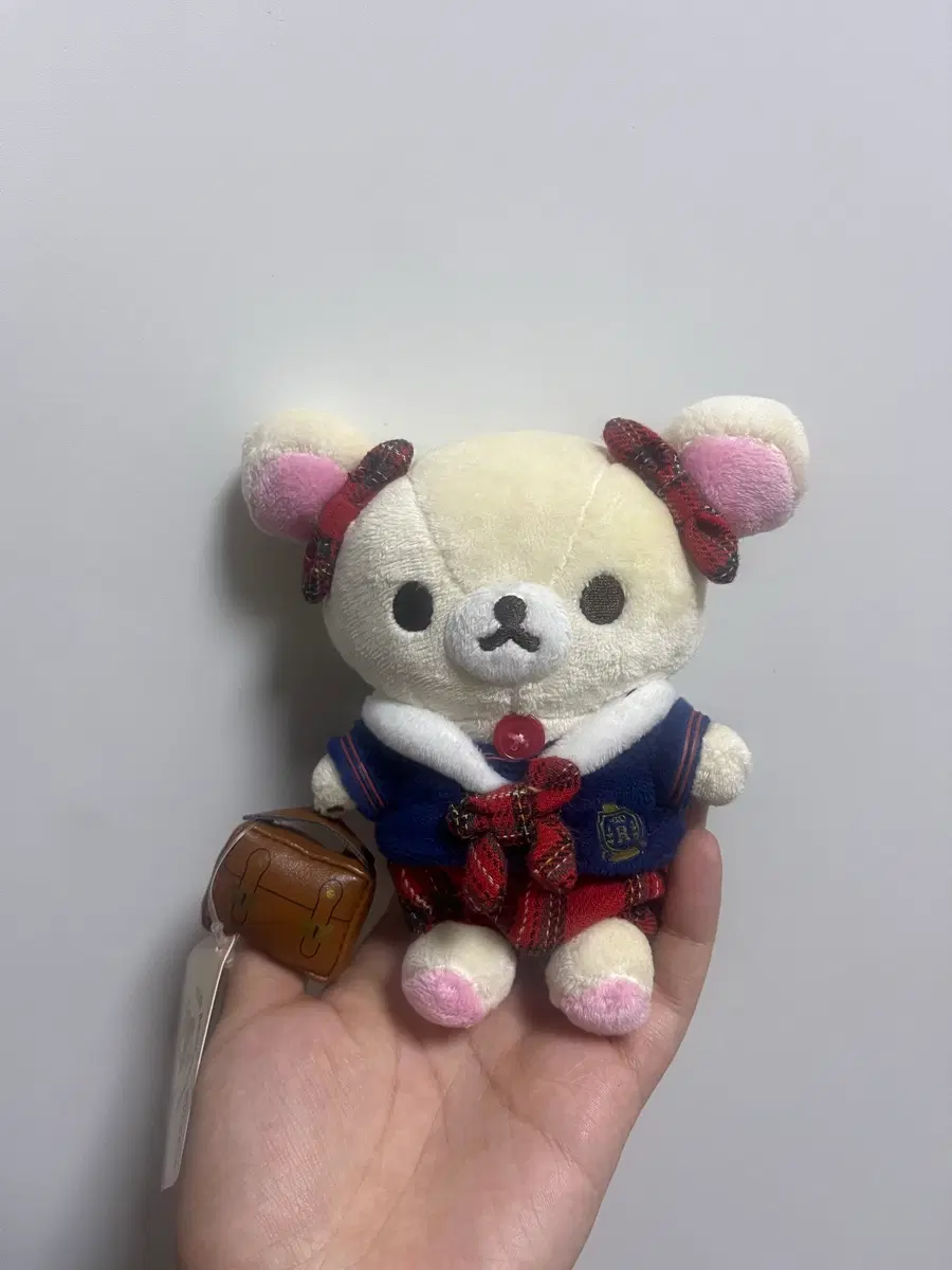 (레어) 산엑스 교복 코리락쿠마 리락쿠마 인형