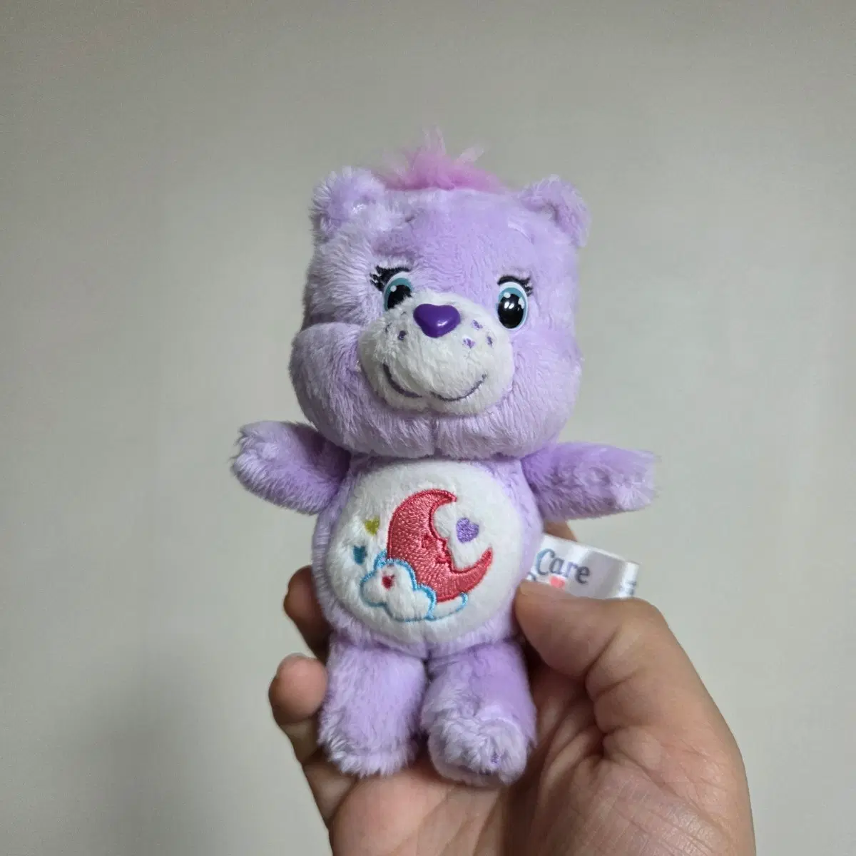 빈티지 토이 인형 고전 만화 피규어 캐릭터 마스코트 일본 케어베어 바이올렛 키링 스트랩
