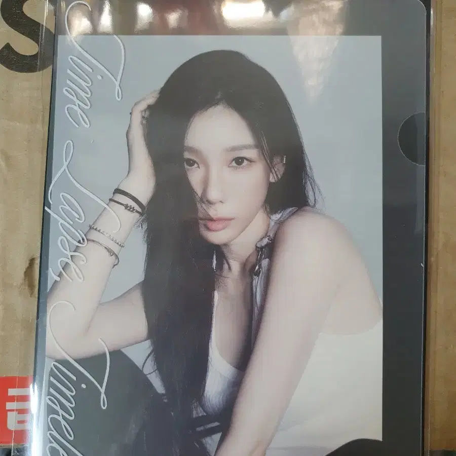 소녀시대 전시회 10주년 태연 홀로그램 포카 세트