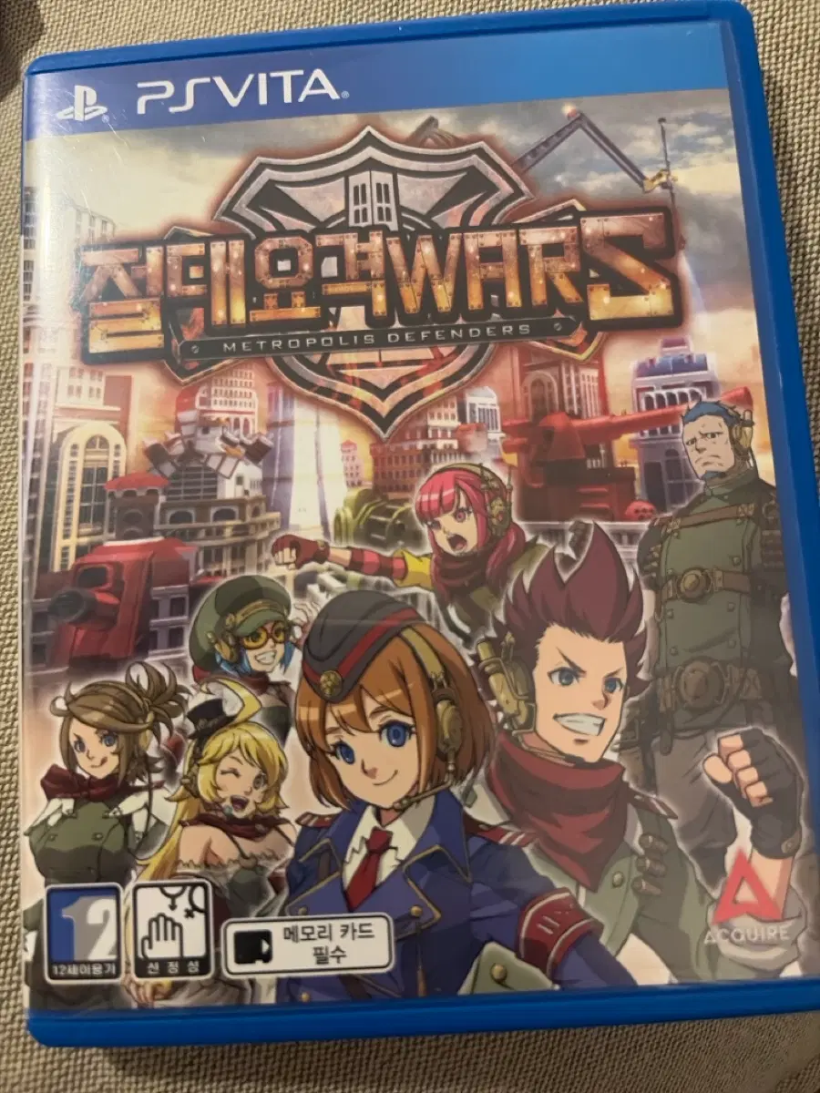 PSVITA)중고)절대요격WARS 메트로폴리스 디펜더스