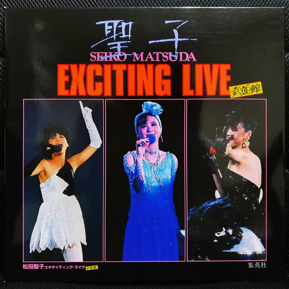 마츠다 세이코 사진집 EXCITING LIVE 부도칸