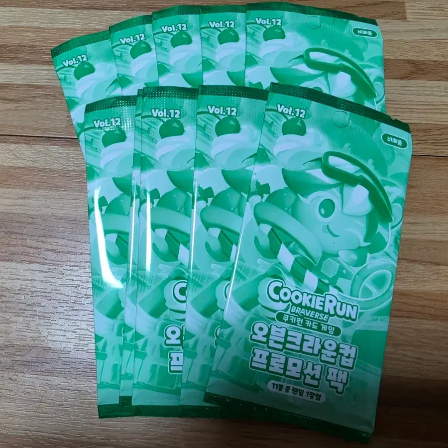쿠키런 브레이버스 Vol.12 프로모션 팩 10팩