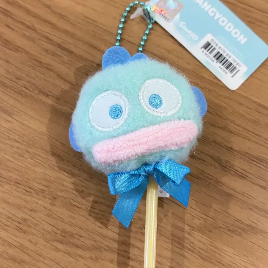 산리오 한교동 솜사탕 인형 키링 8cm 새상품 정품