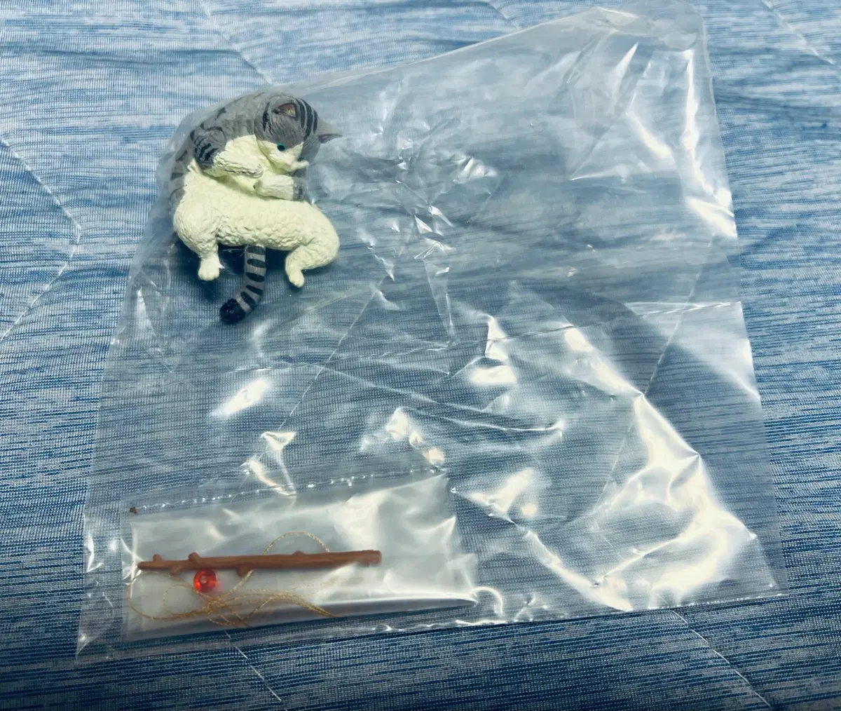 낚시하는 고양이 5탄 가챠가챠 피규어 아메리칸 쇼트헤어