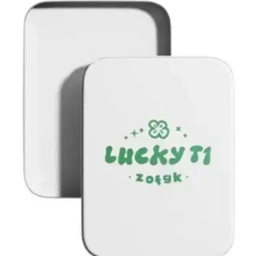 럭키티원 틴케이스 화이트