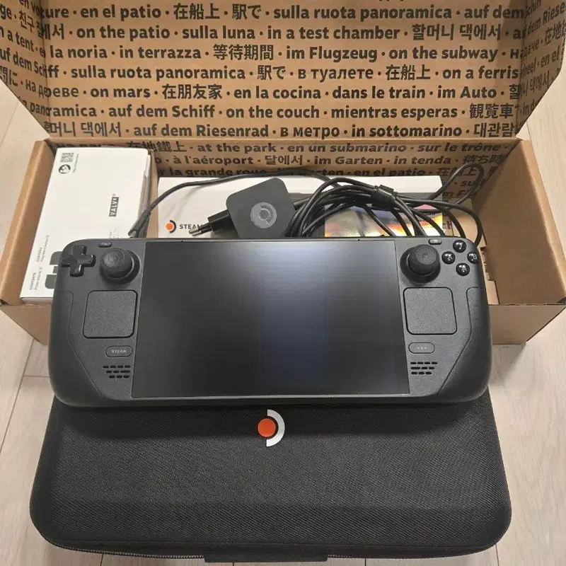 스팀덱 oled 1tb 풀박스