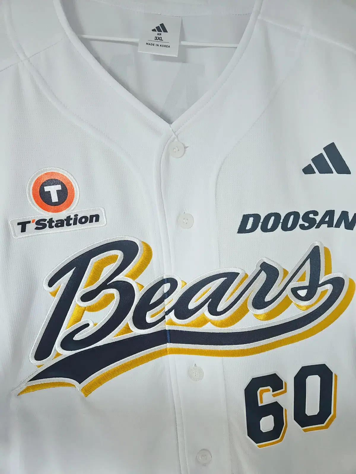 두산베어스 어센틱 스페셜유니폼(3xl, 60번)