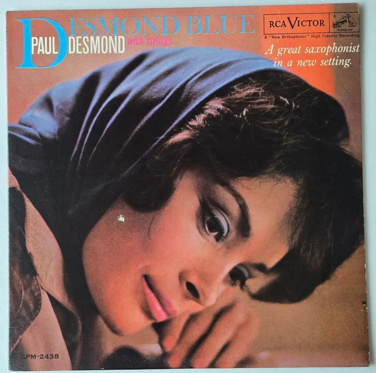 Paul Desmond - Desmond Blue LP ( RCA 1962l Mono Deep Groove Canada Press )