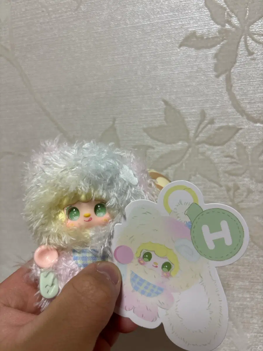 유키 알파벳 인형 키링