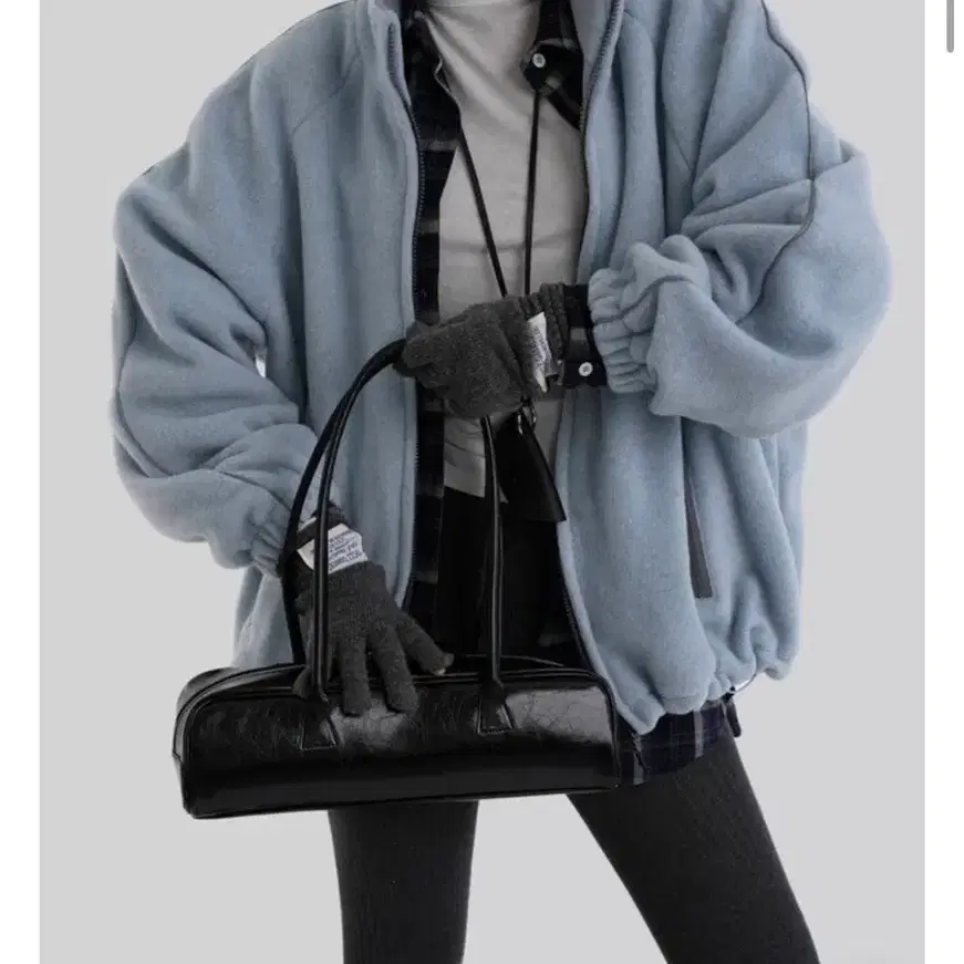 어텀 자체제작 루즈핏 후리스 점퍼