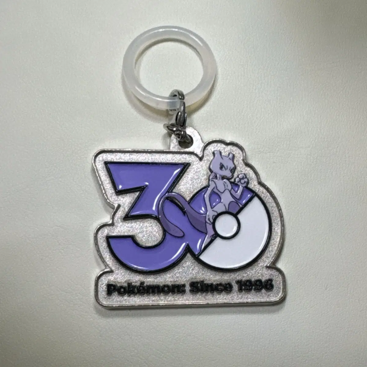 포켓몬 30주년 메탈참 마스코트 키링 뮤츠