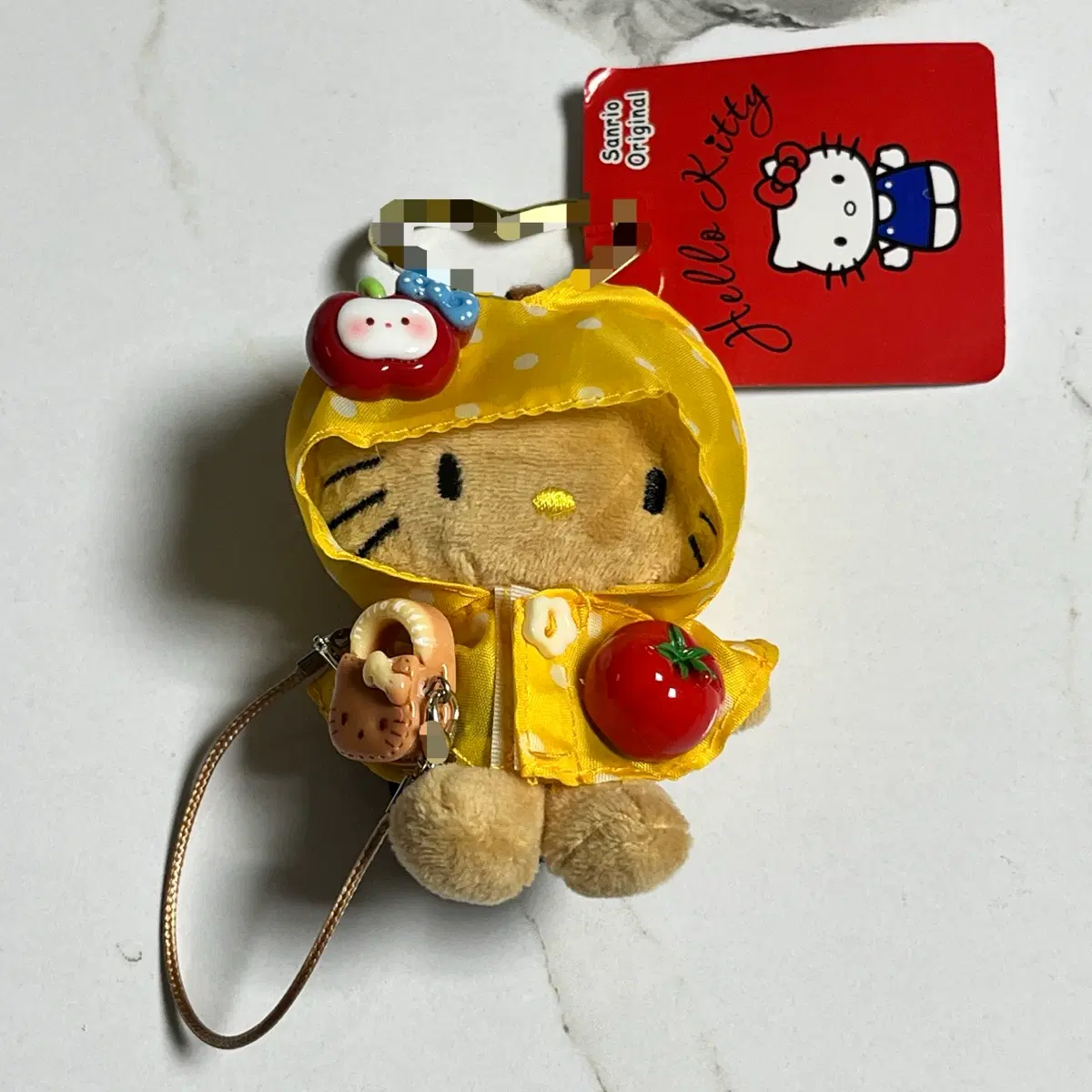 산리오 태닝 헬로키티 우비 인형 키링