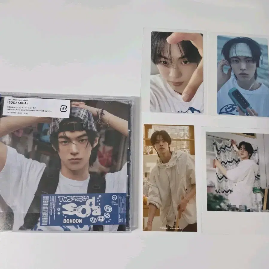 소다소다 솔로 자켓 개인반 soda soda 세트 도훈 버전 투어스 일본 재팬 tws
