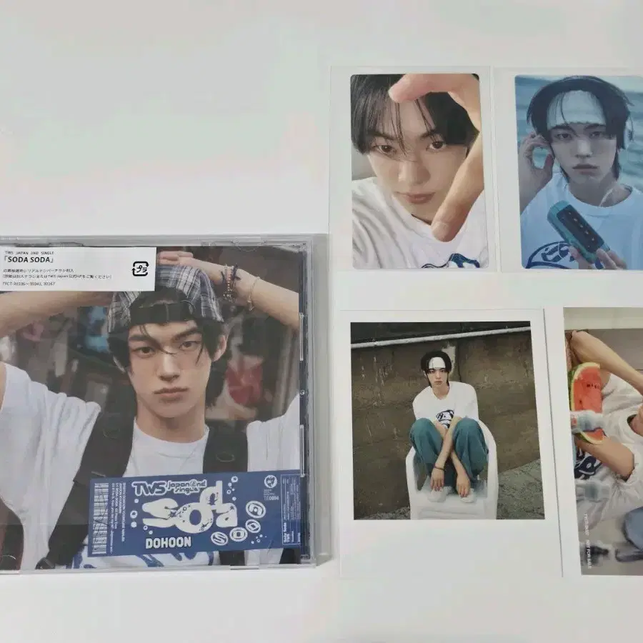 소다소다 솔로 자켓 개인반 soda soda 세트 도훈 버전 2 투어스 일본 재팬 tws
