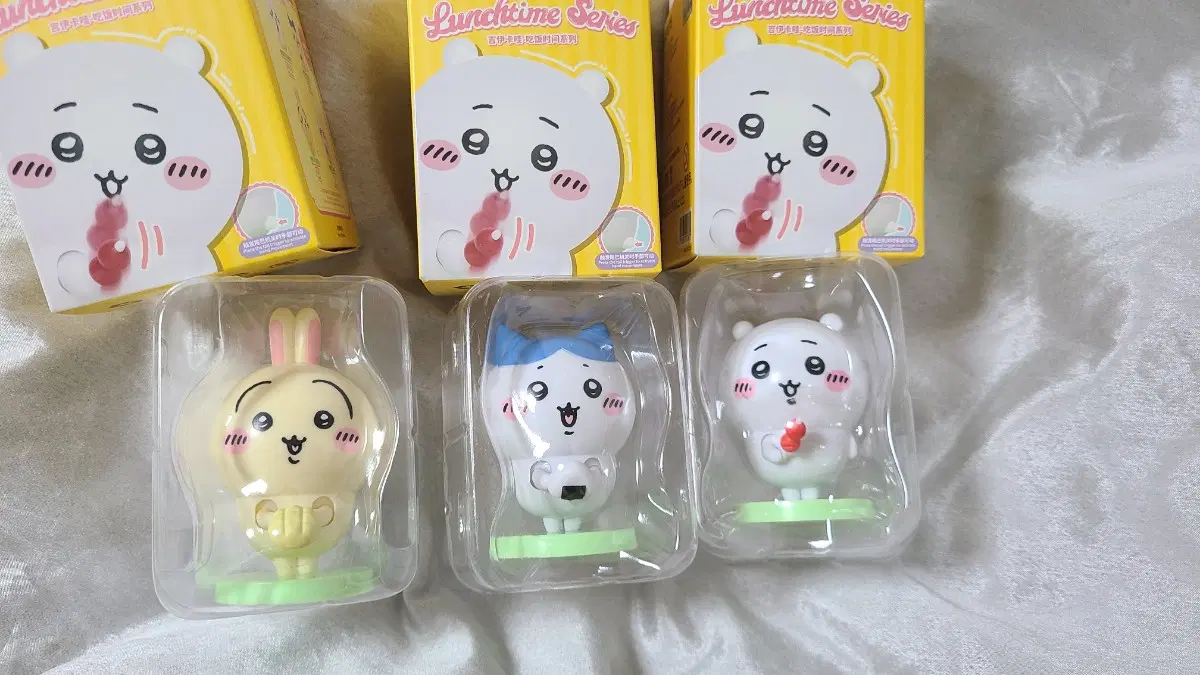 치이카와) 52TOYS 런치타임 3인방 우사기 하치와레 치이카와