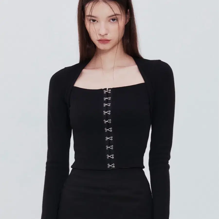 낫유어로즈 Hook square top (Black)