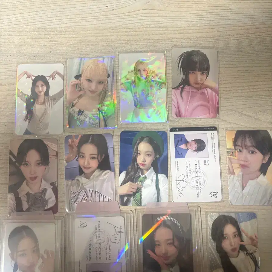 아이브 포카 일괄판매 싸게 급처