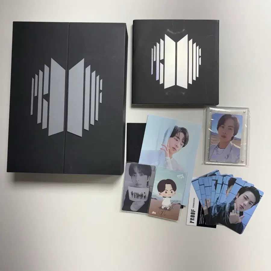 방탄 bts 프루프 proof 스탠다드 컴팩트 앨범 포토카드 포카 미니포카 엽서 석진 진 jin 위버스 특전 풀셋