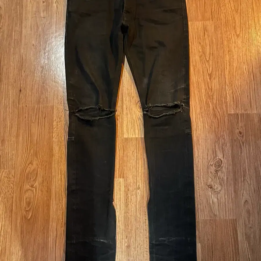 fear of god 피오갓 4th 무릎절개 블랙진 w30