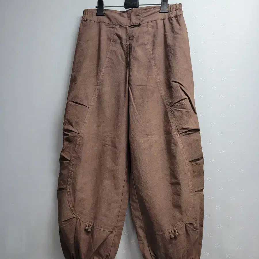 66~77)자연염색 벌룬 바지