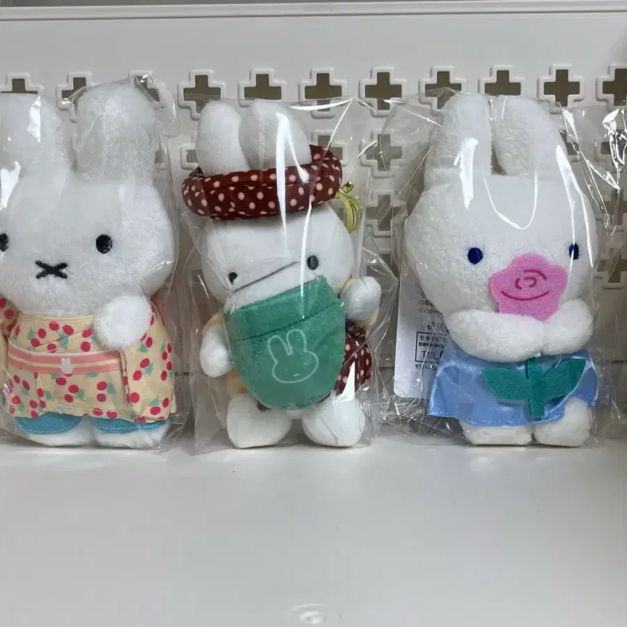미피 인형 키링 3종 새상품