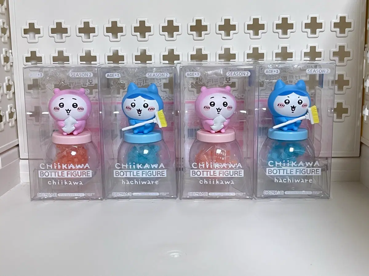 먼작귀 치이카와 하치와레 캔디 피규어 2종 새상품