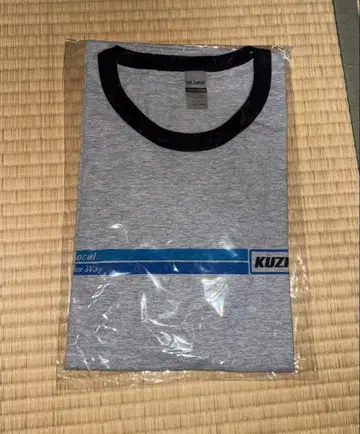 KUZIRA 링거T 그레이 L 사이즈