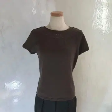 Y2K 시어 서머 니트 레트로 & 페미닌