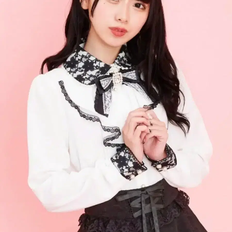 시크릿허니 블라우스 지뢰계
