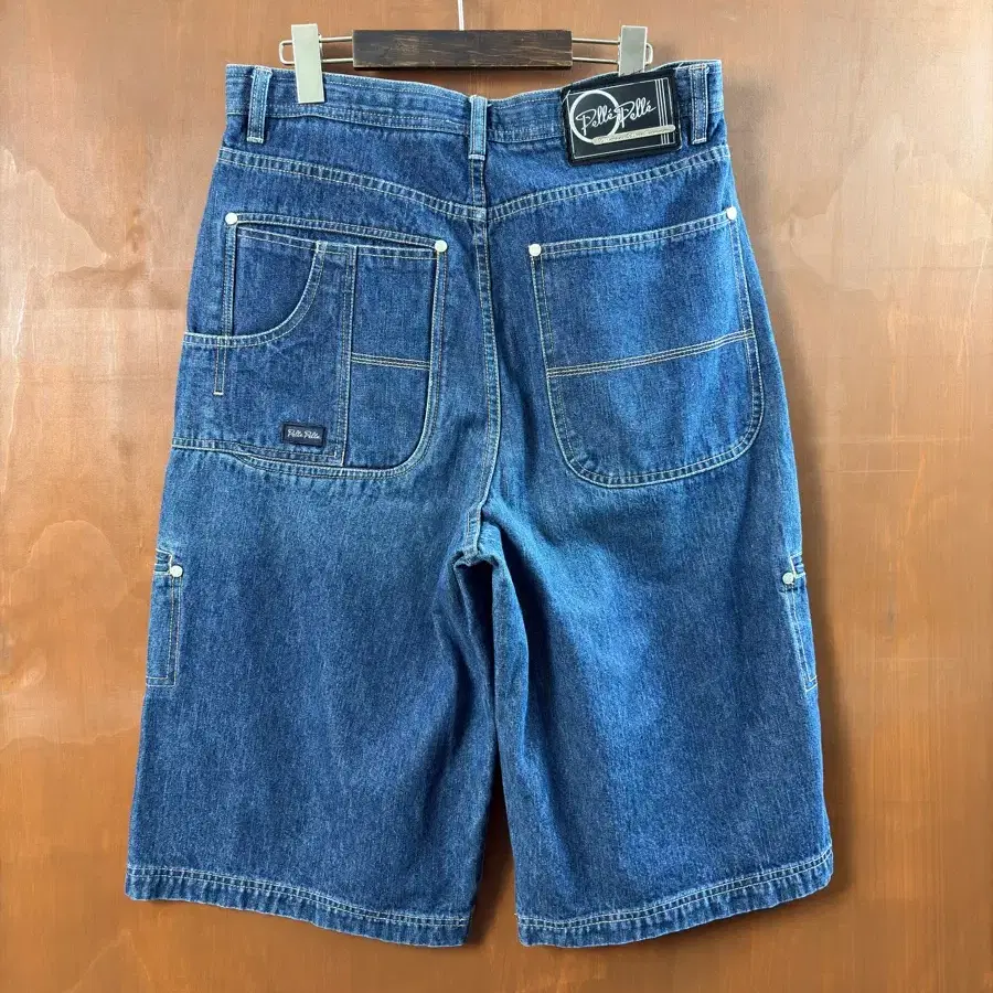 90s 펠레펠레 데님 버뮤다 팬츠