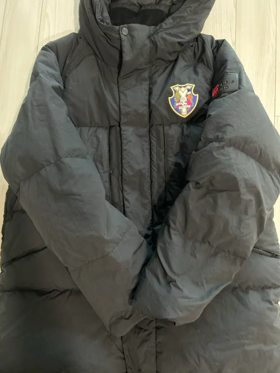 용인시축구센터 축구부 롱패딩