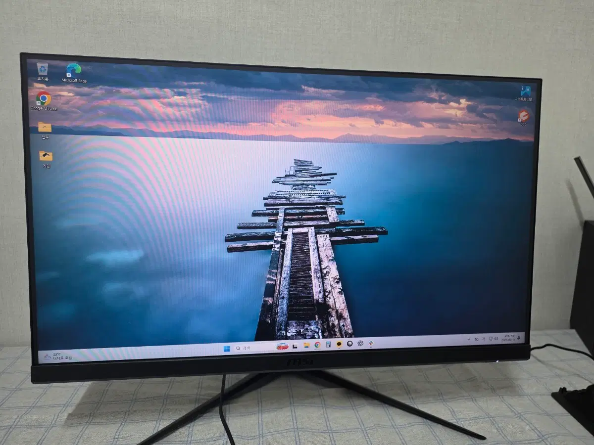 27인치 MSI G2712 fhd (170hz) -> fhd 24인치 교신