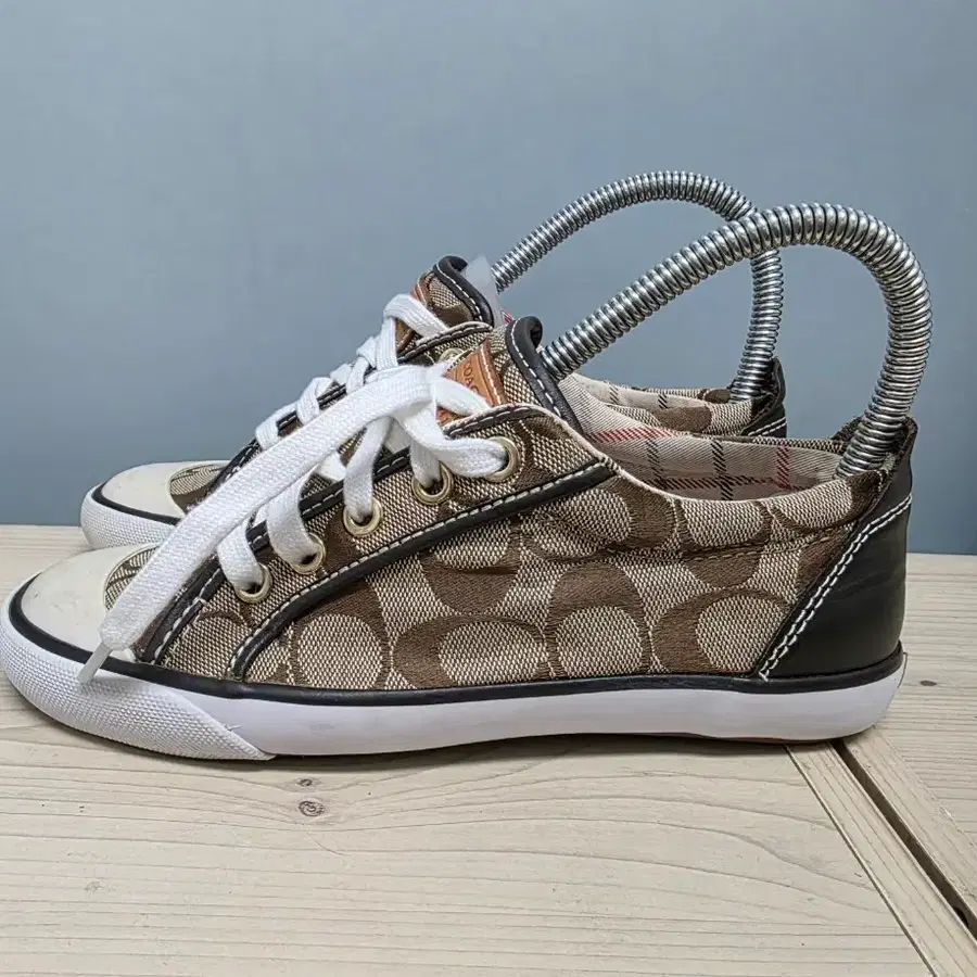 코치 coach 로고 스니커즈