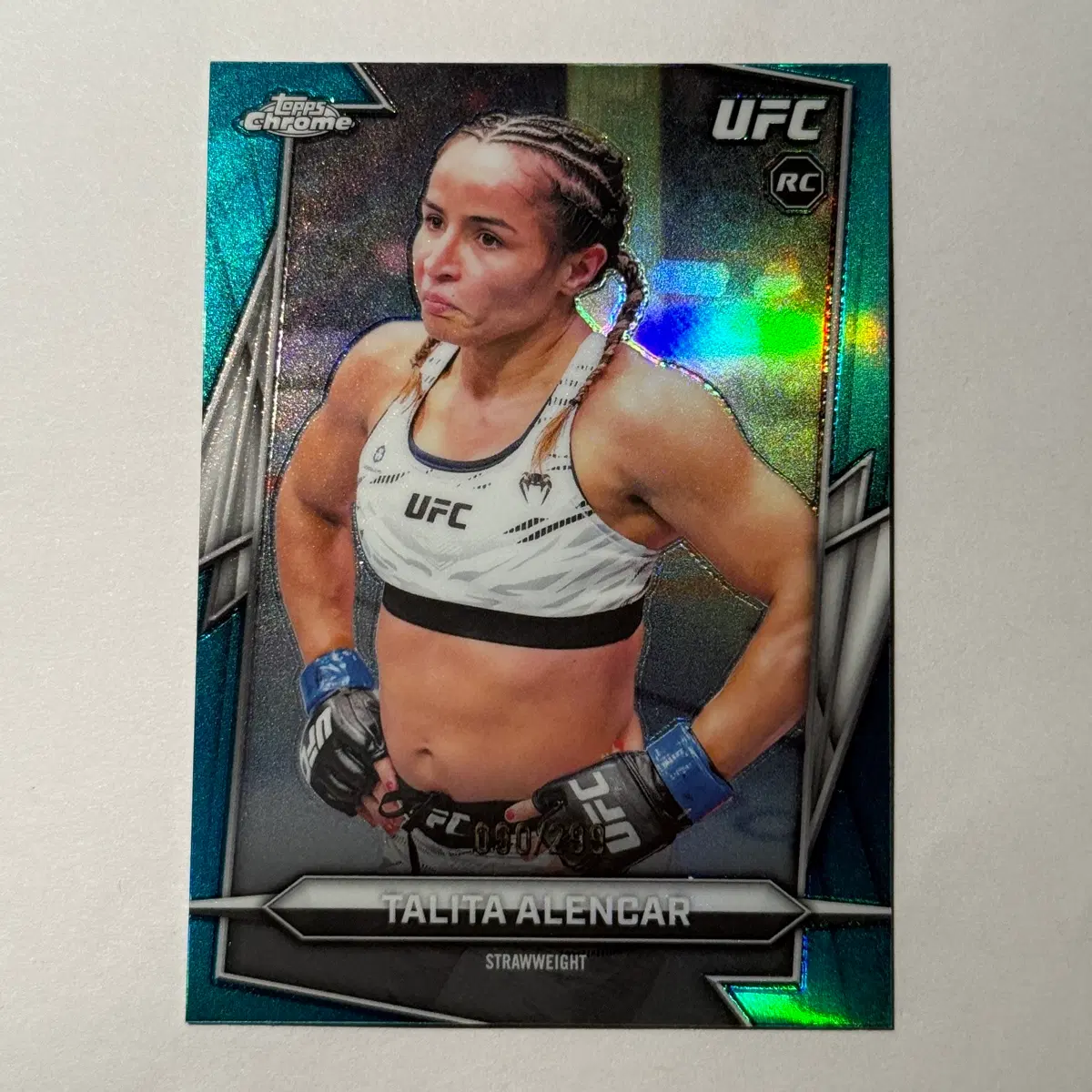 [루키 한정] UFC 탈리타 알렌카 299한정 루키 탑스크롬 UFC 카드