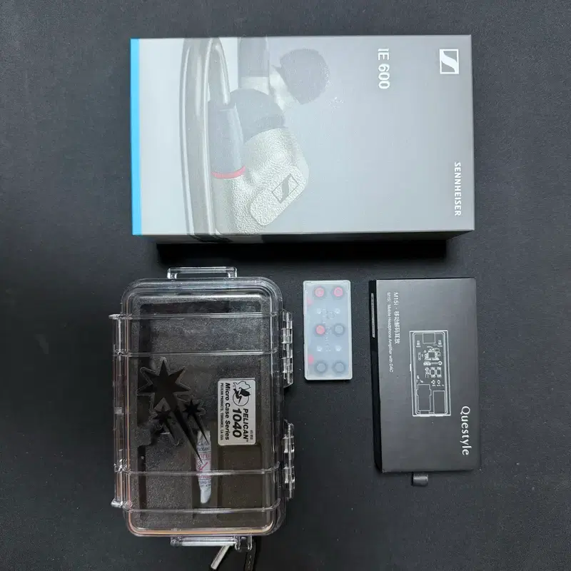 젠하이저 IE600 + 퀘스타일 M15i + 펠리칸 1040