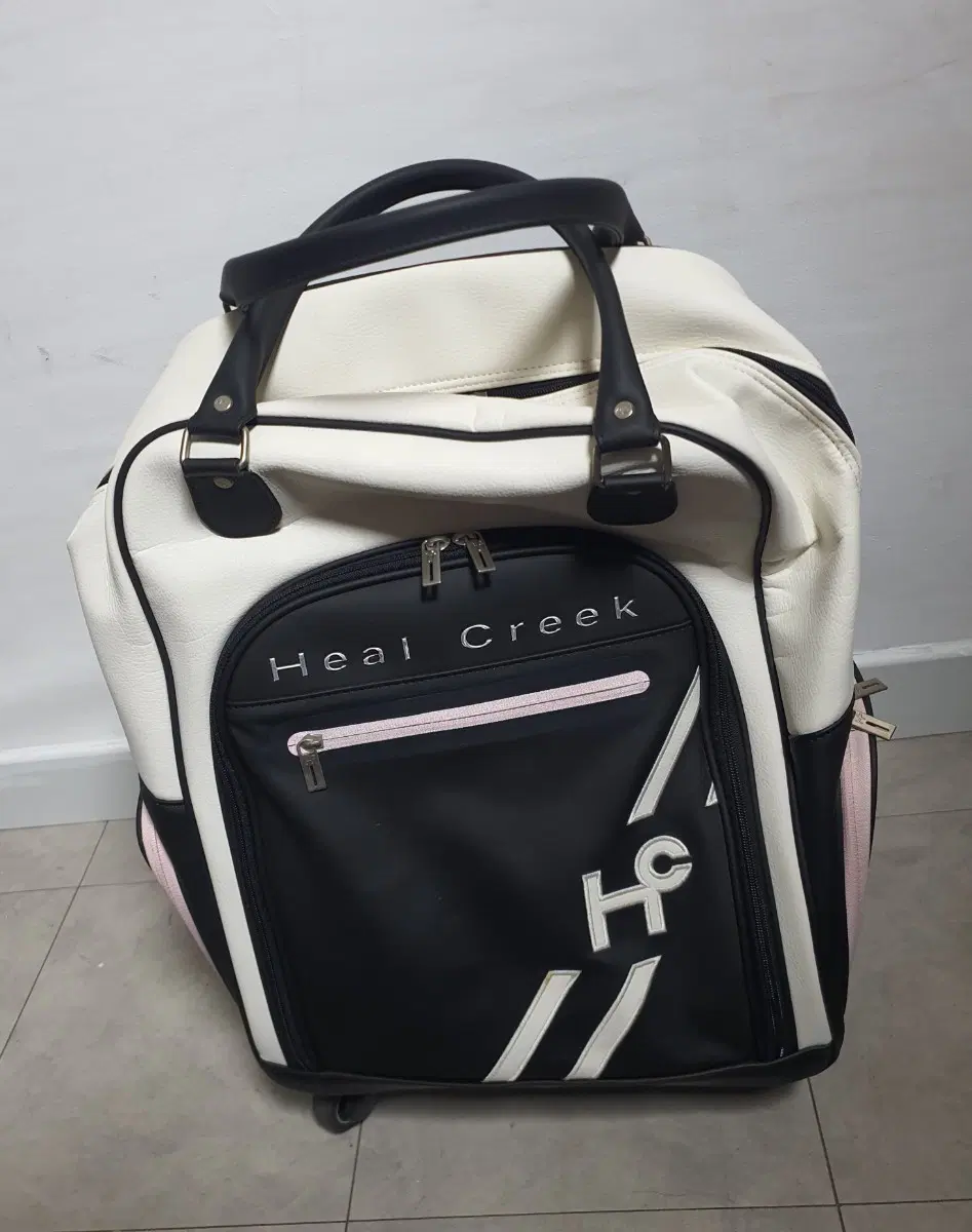 힐크릭 Heal Creek 골프 롤링 캐리어 보스턴백 (바퀴형 골프백)