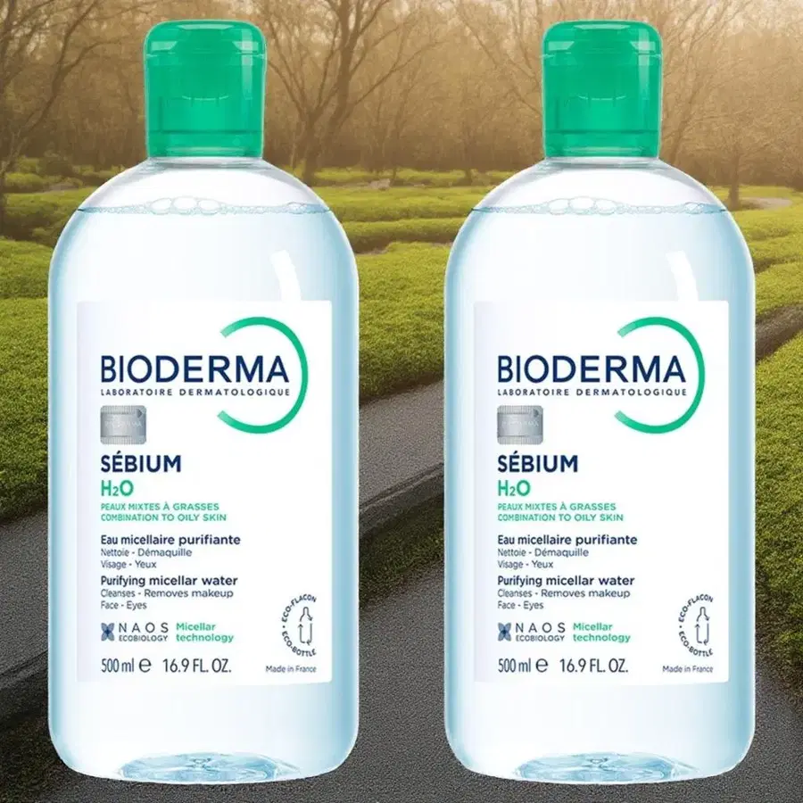 바이오더마 세비엄 H2O 클렌징 워터 500ml 2개