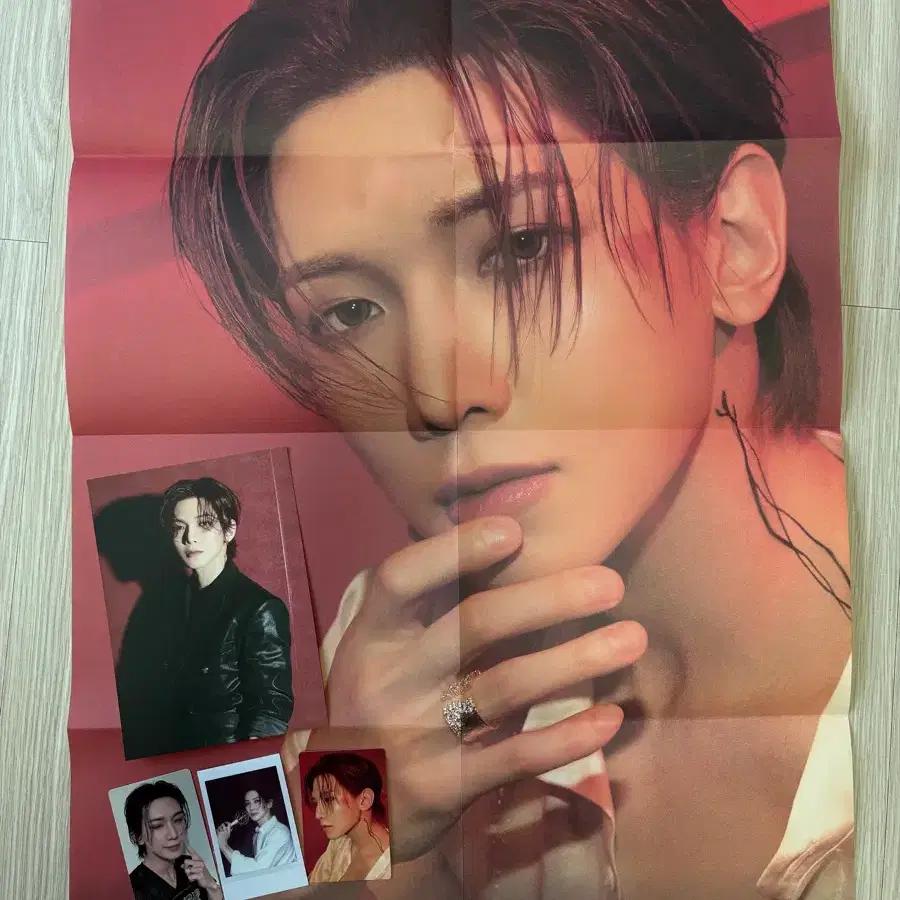 에이티즈 여상 in your fantasy 에디션 DVD 포스터 포카 ateez